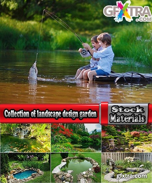 Collection of landscape design garden pond decoration 25 HQ Jpeg