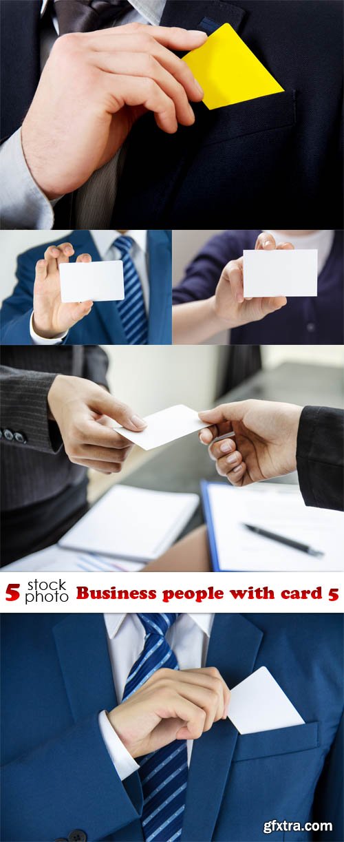 Photos - Business people with card 5