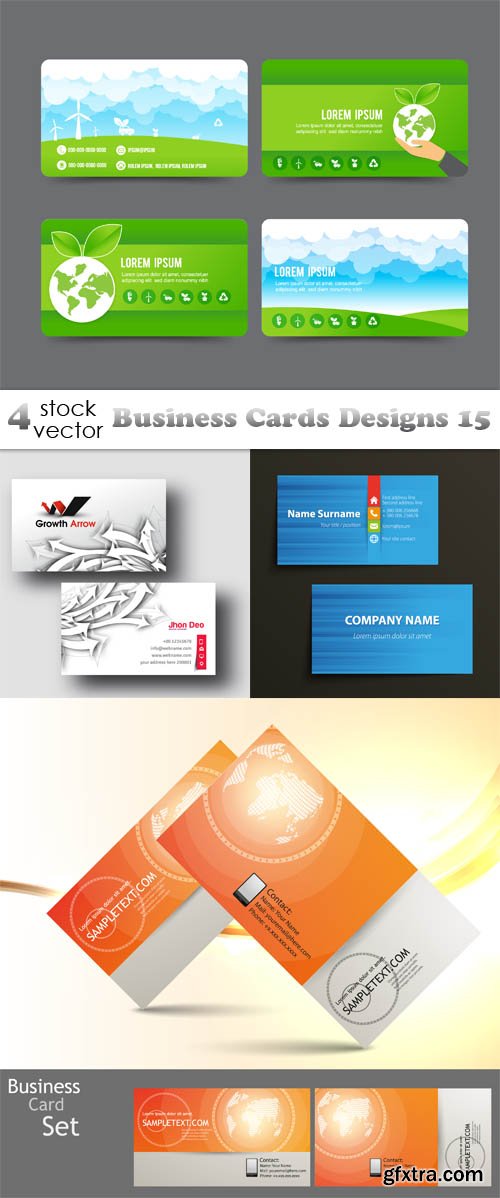 Vectors - Business Cards Designs 15