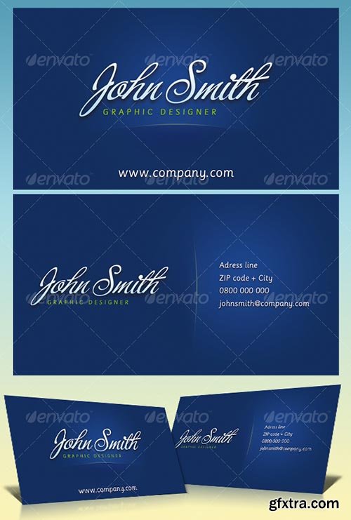 GraphicRiver - JS Business Cards