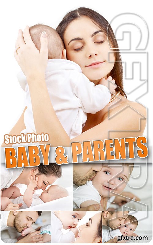 Baby and parents - UHQ Stock Photo