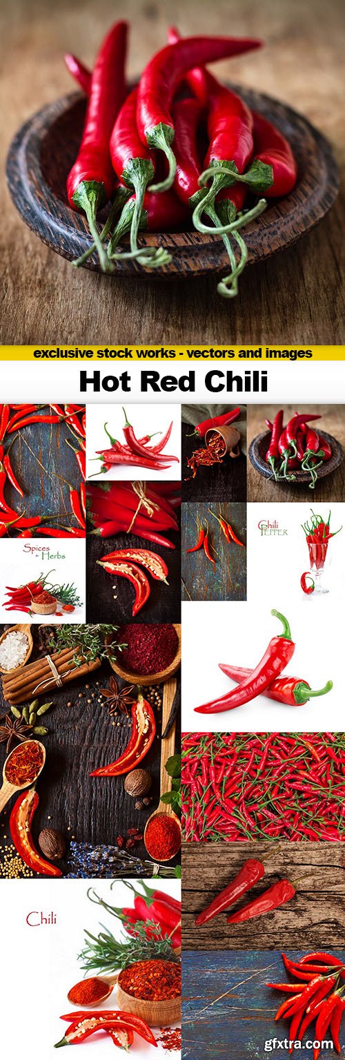 Hot Red Chili - 14x UHQ JPEG