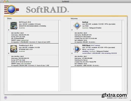 SoftRAID 5.0.7 (Mac OS X)