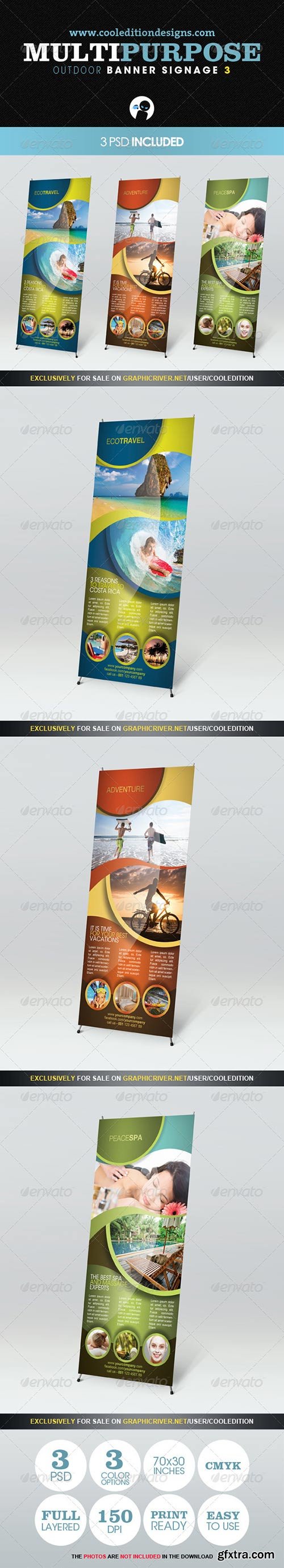 GraphicRiver - Multipurpose Outdoor Banner Signage 3
