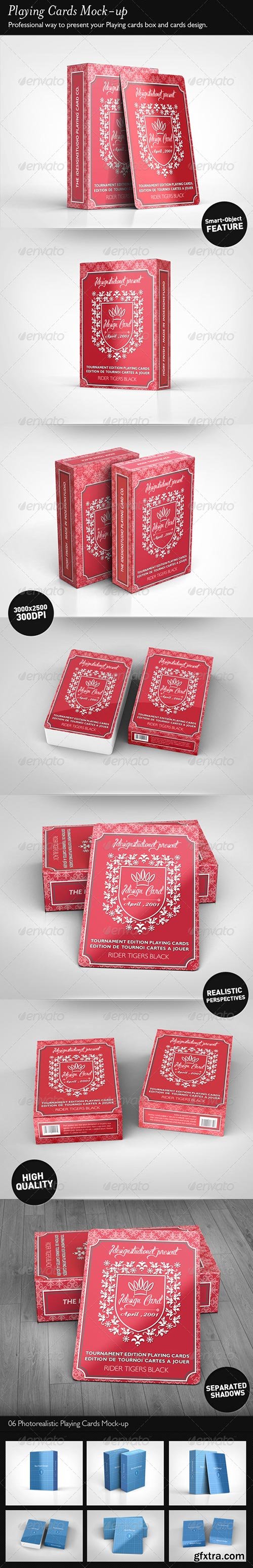 GraphicRiver - Playing Cards Mock-up 4622981