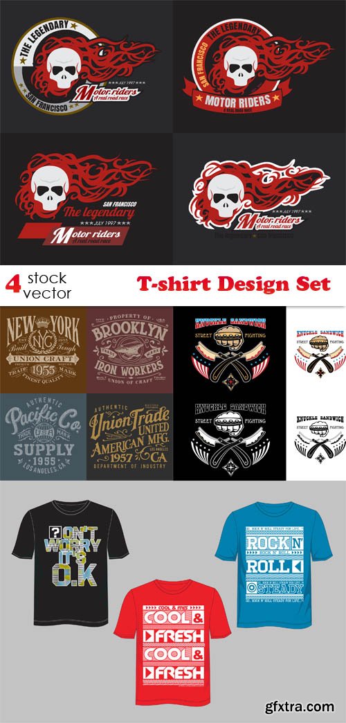 Vectors - T-shirt Design Set