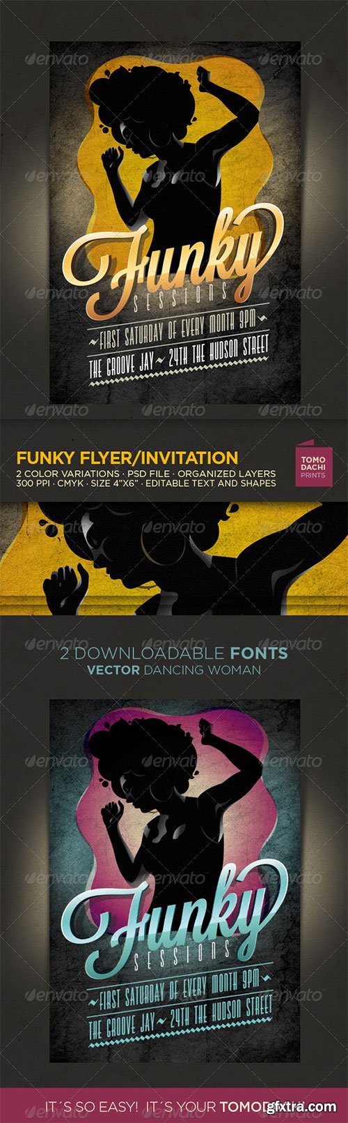 GraphicRiver - Funky Flyer/Invitation