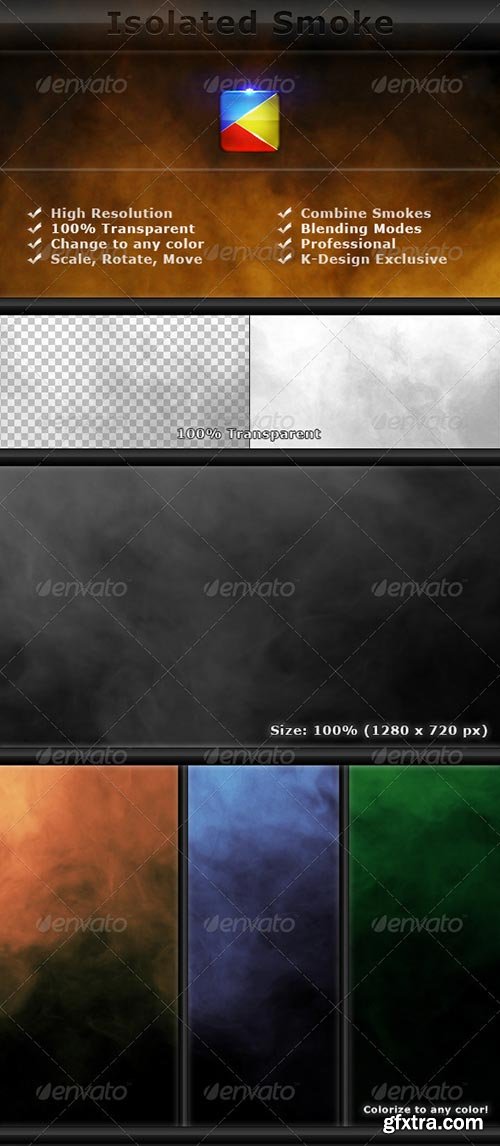 Graphicriver - Isolated Smoke FX Elements - 2