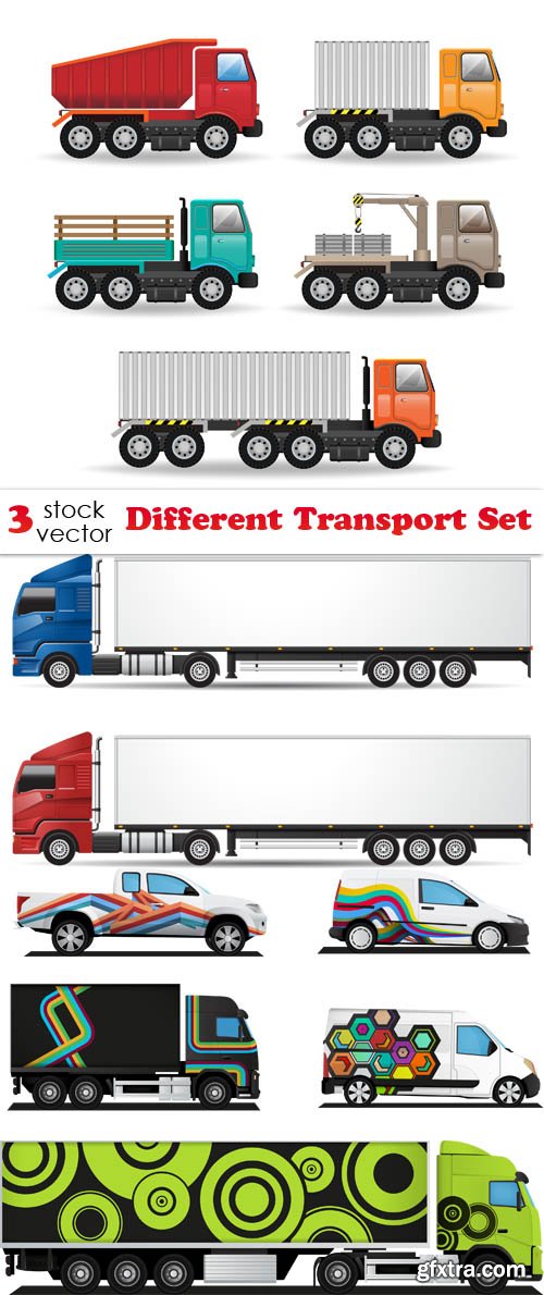 Vectors - Different Transport Set