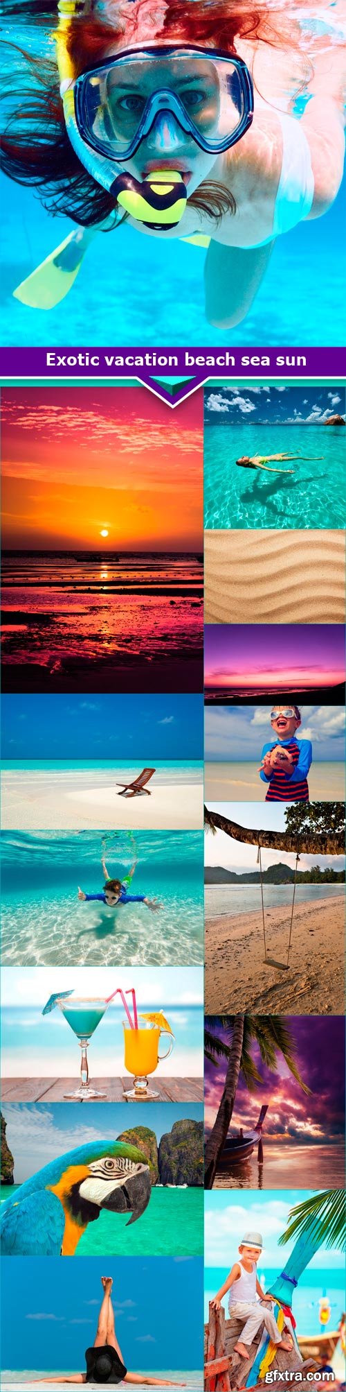 Exotic vacation beach sea sun 14x JPEG