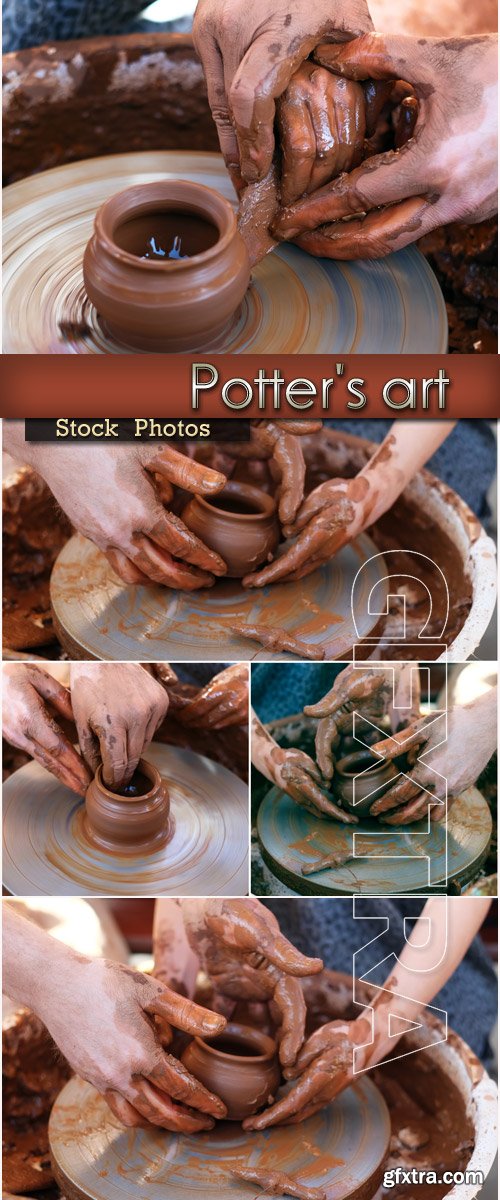 Potter\'s art - Stock photo