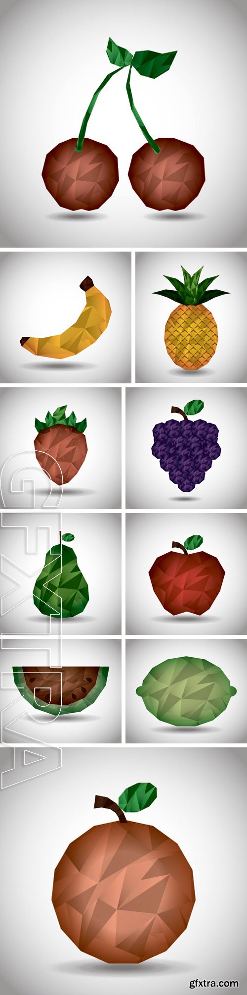 Stock Vectors - Abstract fruit design, vector illustration graphic