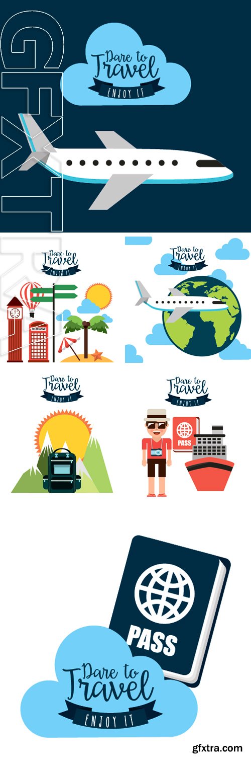 Stock Vectors - Travel vacations design, vector illustration graphic