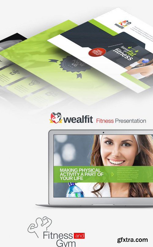 Graphicriver WealthFit | Fitness - Gym Keynote 10042355