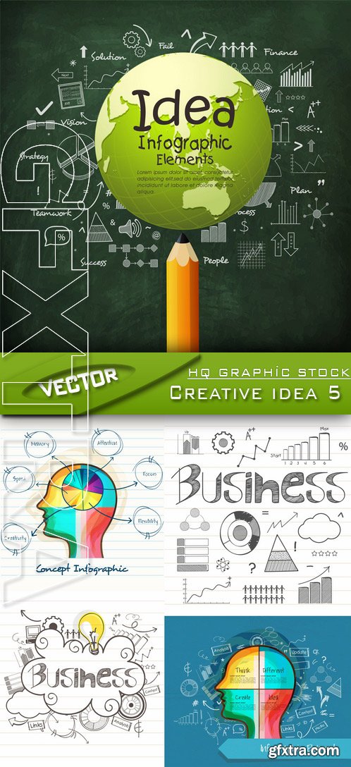 Stock Vector - Creative idea 5