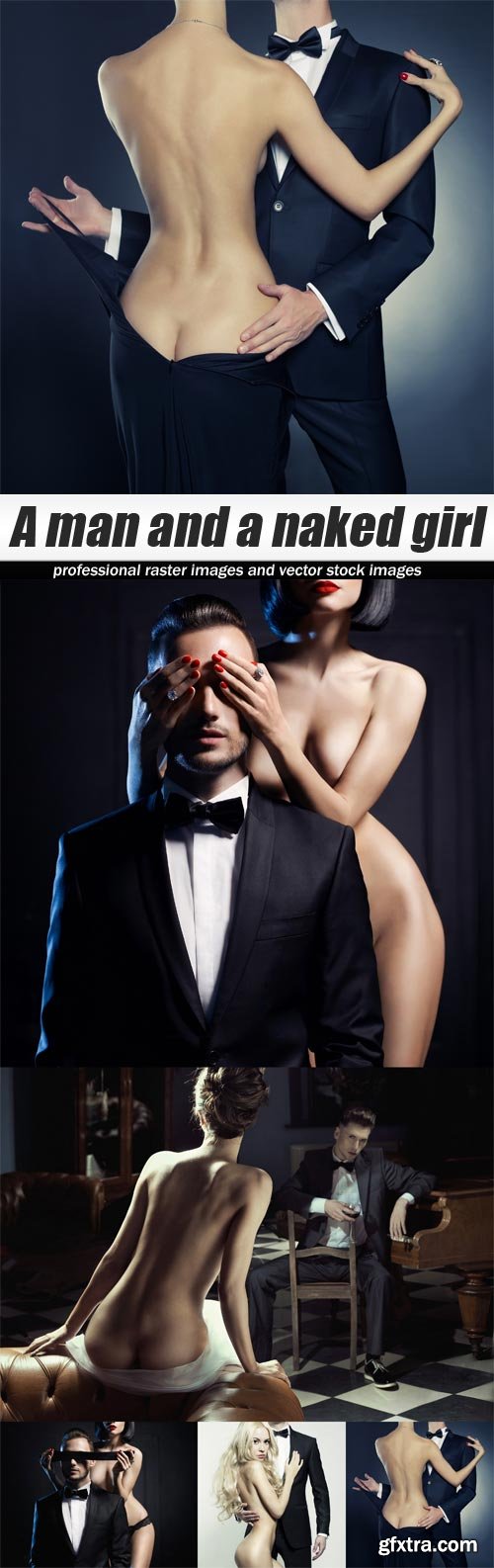 A man and a naked girl