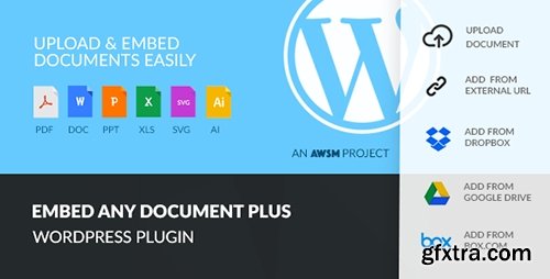 CodeCanyon - Embed Any Document Plus v1.1 - WordPress Plugin - 9911763