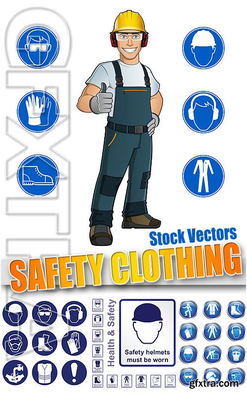 Safety clothing - Stock Vectors