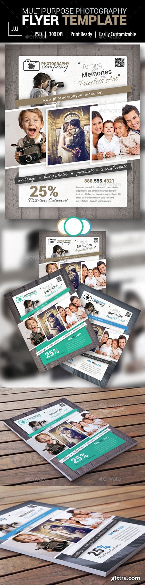 Photography Business Flyer 15 - Graphicriver 10586271