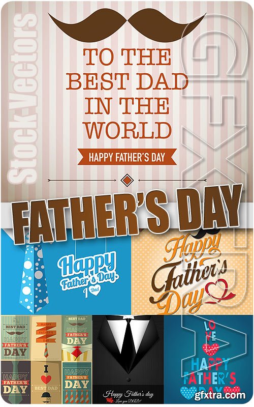 Father\'s Day - Stock Vectors