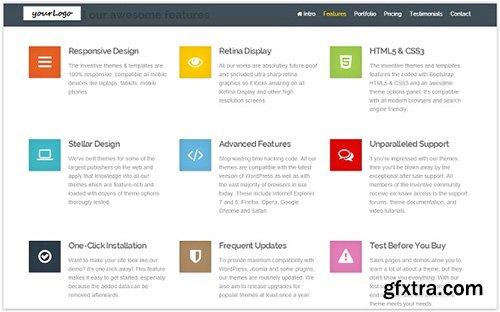 DevelopGo - Inventivo Landing Page Template