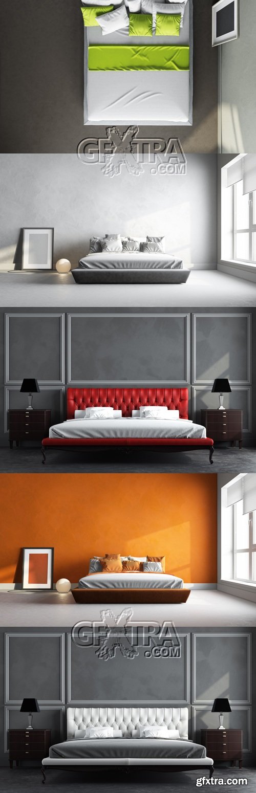 Stock Photo - Modern Bedroom