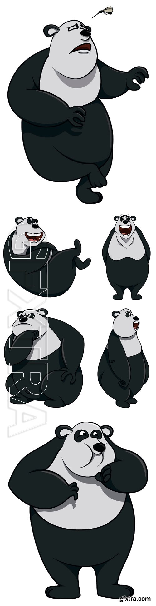 Stock Vectors - Panda cartoon character