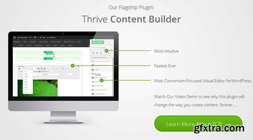 WordPress Plugin - Thrive Content Builder v1.98 - Live WordPress Front End Editor