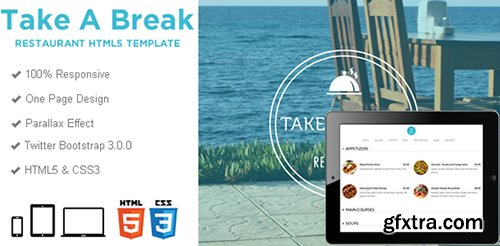 Take a Break - Restaurant Food HTML5 - CM 15932