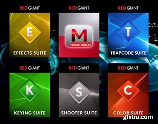 Red Giant Complete Suite for Adobe & FCP X (10.2015) MacOSX