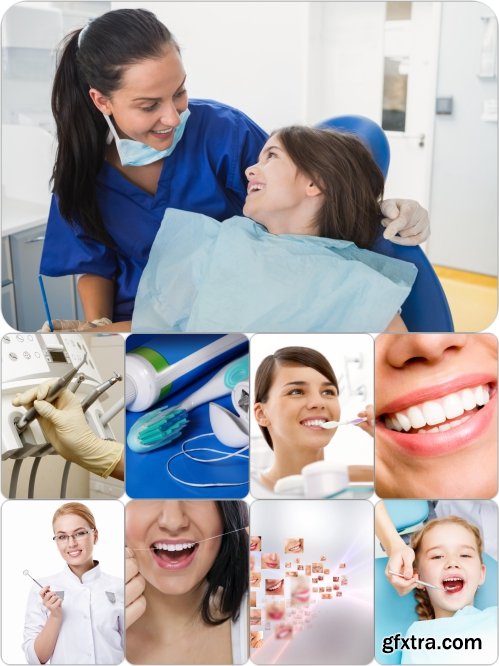 Stock Photos Dentists And Healthy Teeth Pack 6