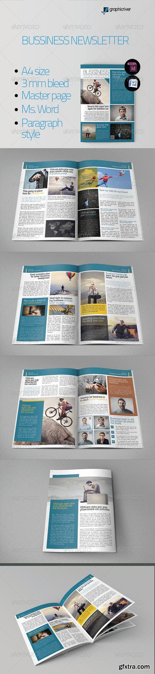 GraphicRiver - Bussiness Newsletter 7008166