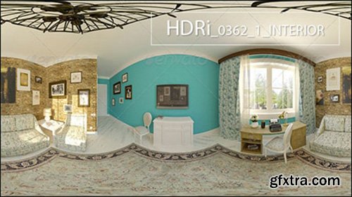 3D Ocean 03621 Interoir HDRi