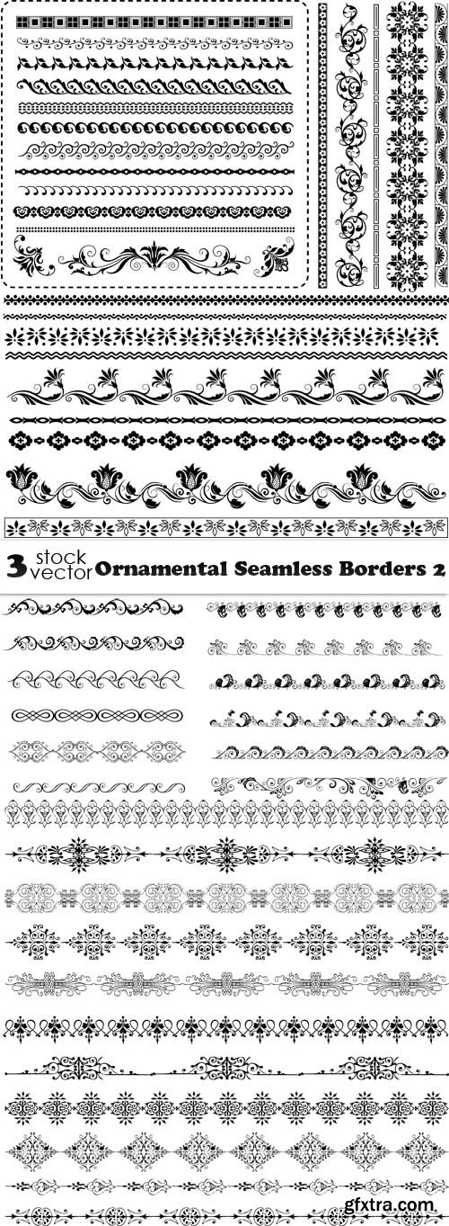 Vectors - Ornamental Seamless Borders 2