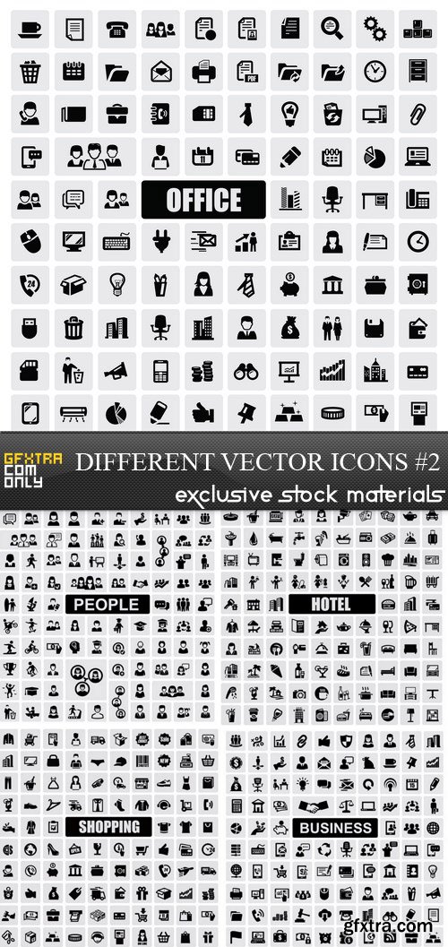 Different vector icons #2