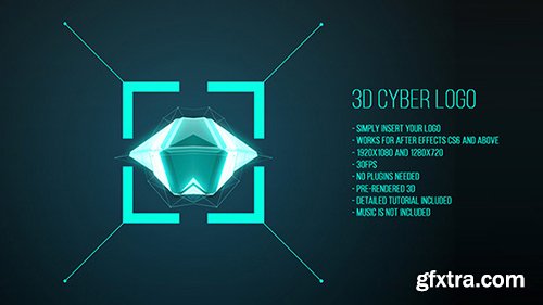 Videohive 3D Cyber Logo 10623467