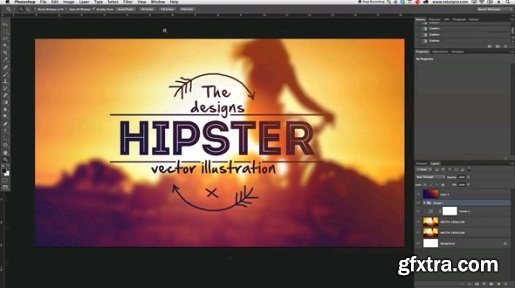 Skillfeed - Design A Creative Hipster Logo In Photoshop