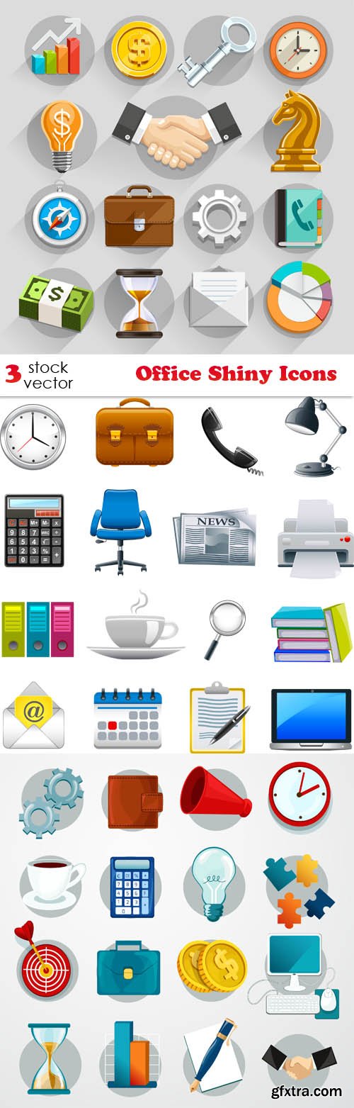 Vectors - Office Shiny Icons