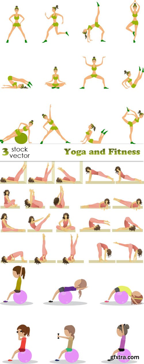 Vectors - Yoga and Fitness