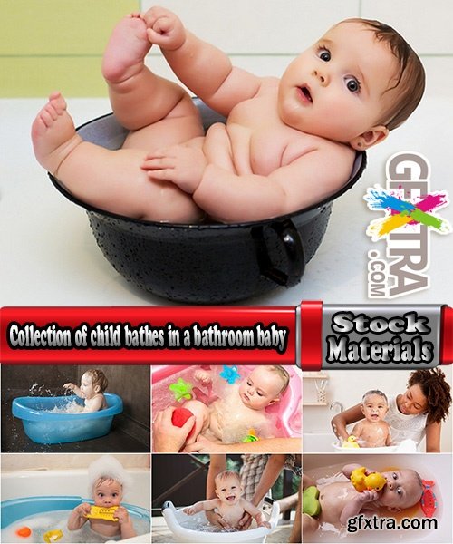 Collection of child bathes in a bathroom baby 25 HQ Jpeg