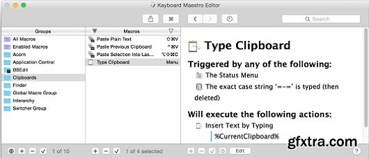 Keyboard Maestro 7.0.1 (Mac OS X)