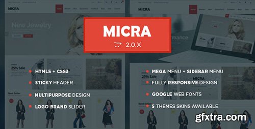 ThemeForest - Micra v1.0 - Responsive Multipurpose OpenCart Theme - 11867955