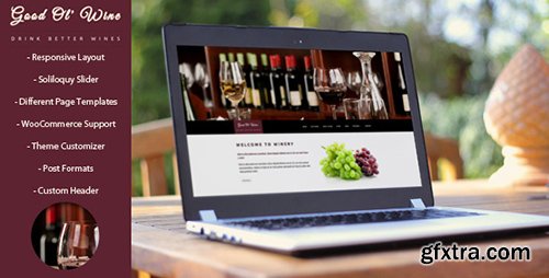 ThemeForest - Good Ol\' Wine v1.4.5 - Wine & Winery WordPress Theme - 7707122
