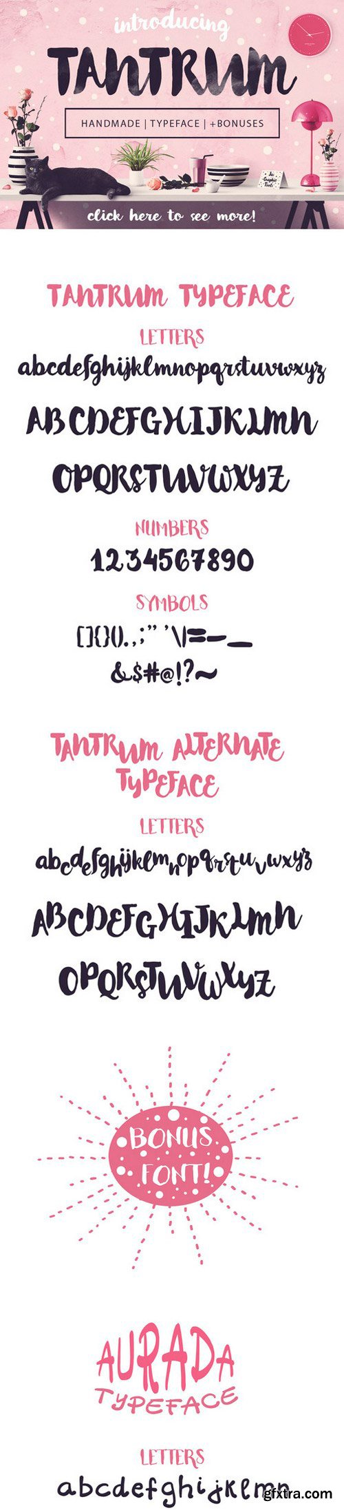 CM - Tantrum Typeface + Bonus Artsy Kit! 324437