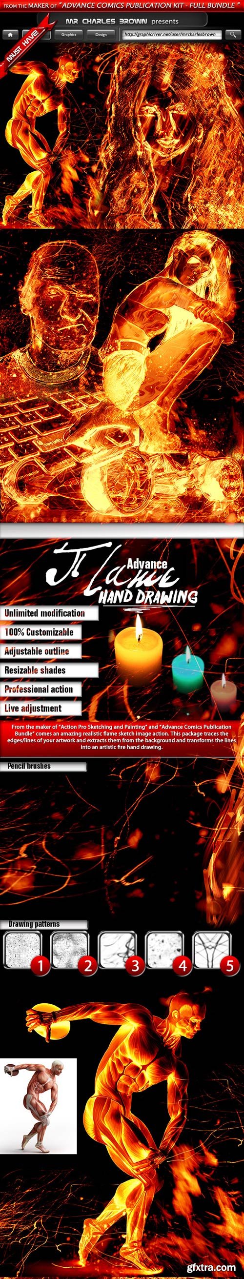 GraphicRiver - Advance Flame Hand Drawing 5193709