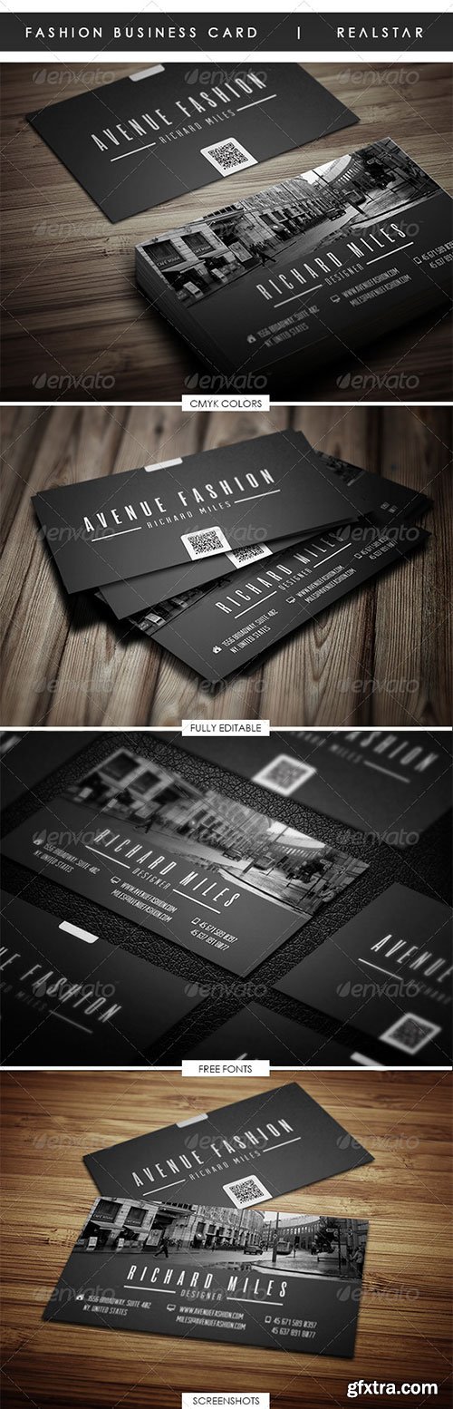 GraphicRiver - Fashion Business Card 4802266