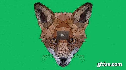 Low-Poly vector drawing and animation