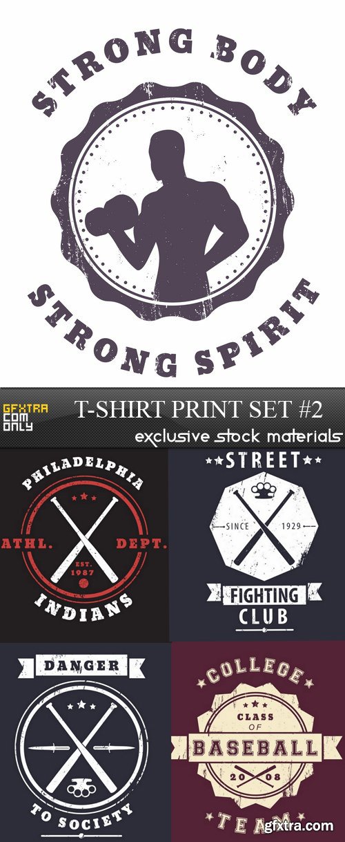 T-shirt Print Set #2