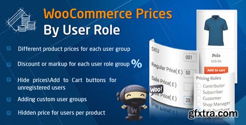 CodeCanyon - WooCommerce Prices By User Role v1.6 - 8562616