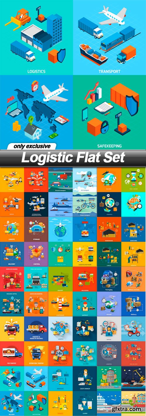 Logistic Flat Set - 15 EPS